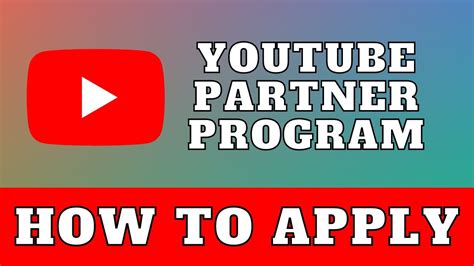 get youtube partner program.